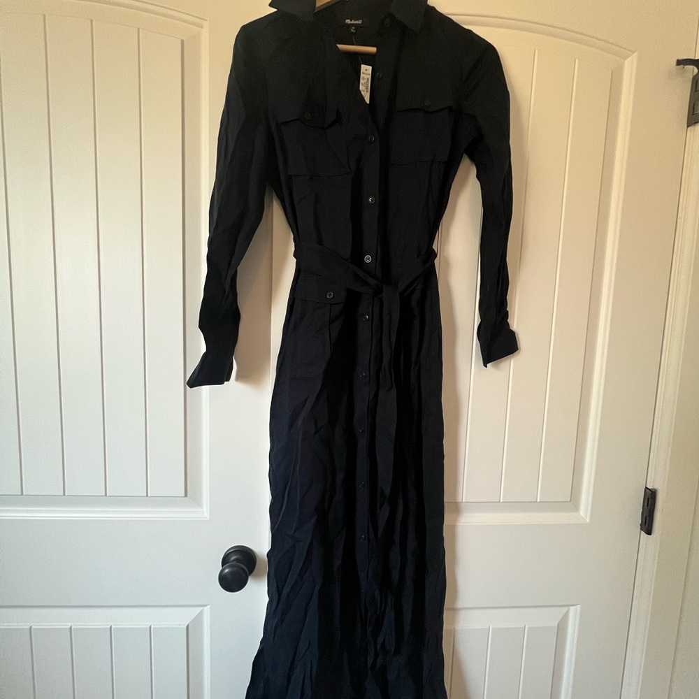 Madewell Maxi Shirtdress